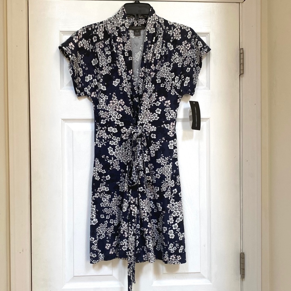 🐠French connection Rishiri Floral Mini Dress - Picture 8 of 9